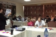 TEACHING RUSSIAN TO LOCALS